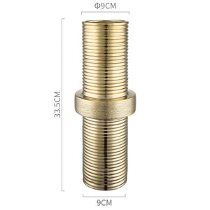 Creativity Gold Silver Screw Geometric Abstract Ceramic Handicraft Ornaments Vases Stripe Nut Home Decoration Flower Arrangement acacuss