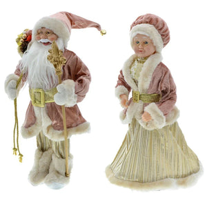 Cross-border Christmas new 45cm Santa Claus grandparents doll ornaments decorations scene layout acacuss