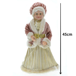 Cross-border Christmas new 45cm Santa Claus grandparents doll ornaments decorations scene layout acacuss