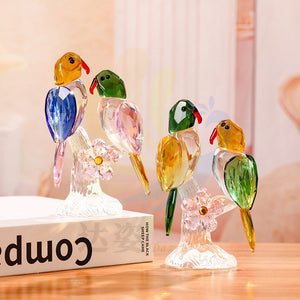 Crystal Magpie Decoration Modern Simple Desktop Decoration Office Decoration Wedding Gift Crystal Crafts Home Decoration acacuss