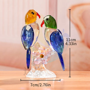 Crystal Magpie Decoration Modern Simple Desktop Decoration Office Decoration Wedding Gift Crystal Crafts Home Decoration acacuss