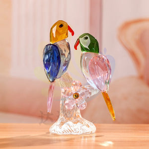 Crystal Magpie Decoration Modern Simple Desktop Decoration Office Decoration Wedding Gift Crystal Crafts Home Decoration acacuss