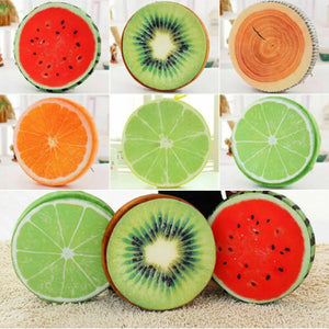 Cushion Garden Chair Cover Floor Fruit Shape Round Decoration Single Pattern acacuss