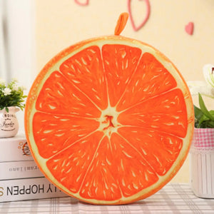 Cushion Garden Chair Cover Floor Fruit Shape Round Decoration Single Pattern acacuss