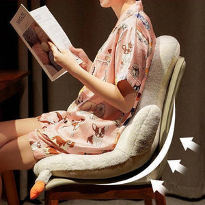 Cushion Goose Chair One-piece Cushions Soft Duck Plush Pillow Toys Office Dining Chair Backrest Mats Floor Seat Chair Decor acacuss