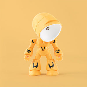 Cute LED Hero Table Lamp Mini Portable Cool Mecha Cute Robot Night Light Bedroom Home Decoration Kids Boys Gifts acacuss
