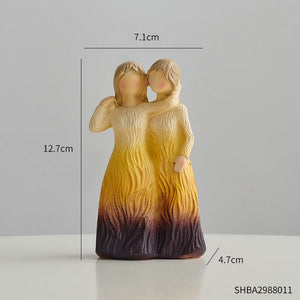 Decoration Bedroom Wedding Statues & Figurines Family Sculptures & Figurines Christmas Room Decors Aesthetic Kawaii Room Decor acacuss