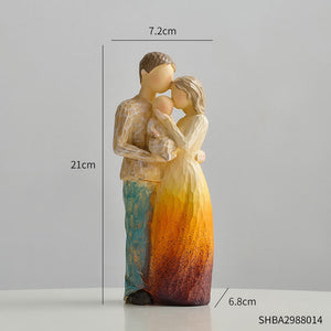 Decoration Bedroom Wedding Statues & Figurines Family Sculptures & Figurines Christmas Room Decors Aesthetic Kawaii Room Decor acacuss