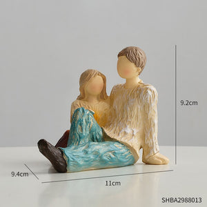 Decoration Bedroom Wedding Statues & Figurines Family Sculptures & Figurines Christmas Room Decors Aesthetic Kawaii Room Decor acacuss