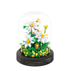 Diy Micro Flower Building Blocks Mini Bricks Particles Eternal Life Flowers Home Decoration Assembling Puzzle Toy Children Gift acacuss
