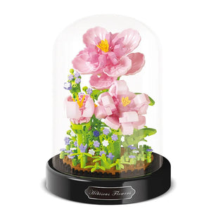 Diy Micro Flower Building Blocks Mini Bricks Particles Eternal Life Flowers Home Decoration Assembling Puzzle Toy Children Gift acacuss