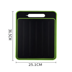 Double Sided Cutting Board with Thawing Function Kitchen Grinding Chopping Multifunctional Sharpener Grinding Cutting Board acacuss