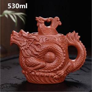 Dragon Tea Pot Yixing Purple Clay Teapot tea set chinese acacuss