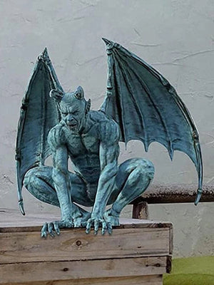 Dragon Wing Stone Statue Demon Angel Wing Stone Statue Outdoor Indoor Living Room Car Garden Decoration Decoration Decoration acacuss