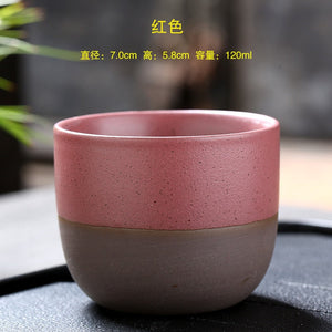Drop Shipping 1PCS Ceramic Cup Coffee Kiln Change Ceramic Cups Pottery Cups Porcelain Tea Cup Drinking Water Teacup Mug acacuss