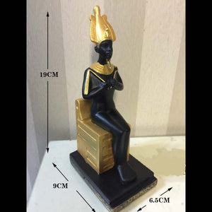 Egyptian Anubis Eye Sun God Totem Statue,Collectible Figurine Statue Figure Sculpture Egypt Home Desktop Decoration Dog God acacuss