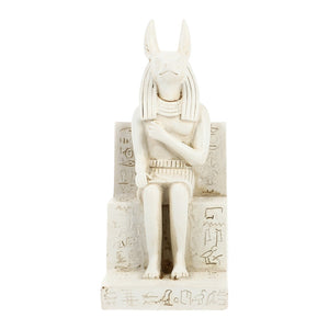Egyptian Dog Statue Anubis God Sculpture Figurine Resin Egypt Decor Gods Figure Statues Ancient Ornament Goddess Jackal Animal acacuss