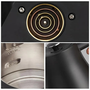 Electric Gooseneck Coffee/Tea Kettle ,100% Stainless Steel Inner LPS-1995,0.8L ,1200W,Suitable for Family and Office acacuss