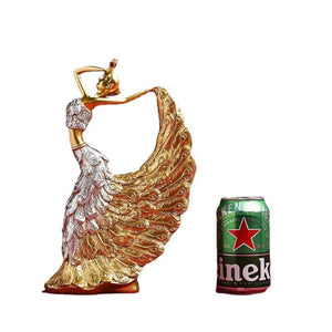 European creative Peacock dance resin handicraft decoration wedding room living room TV cabinet porch luxury decoration acacuss