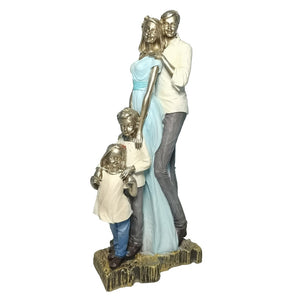 Family Statues Resin Crafts Home Decoration Sculptures Figures Funiture Ornaments Accessories For Living Room acacuss