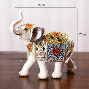 Figurine Decorative Resin Statue For Home Decoration European Creative Wedding Gift Giraffe Statues Home Decor Sculpture acacuss