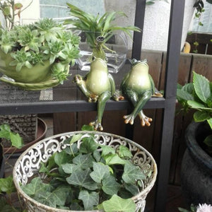 Funny cartoon frog souvenir Home decoration decorations wedding Monroe furnishings creative cute ceramics Garden decor Crafts acacuss