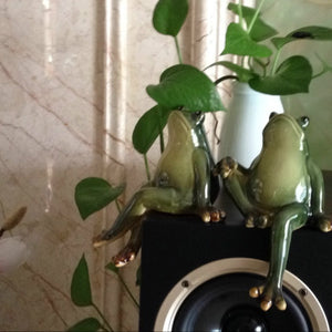 Funny cartoon frog souvenir Home decoration decorations wedding Monroe furnishings creative cute ceramics Garden decor Crafts acacuss