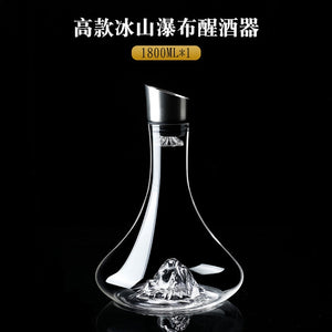 Glass Quick Decanter Light Luxury Waterfall Wine Red Wine Filter Household European Creative Wine Dispenser Wine Bottle acacuss