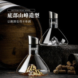 Glass Quick Decanter Light Luxury Waterfall Wine Red Wine Filter Household European Creative Wine Dispenser Wine Bottle acacuss