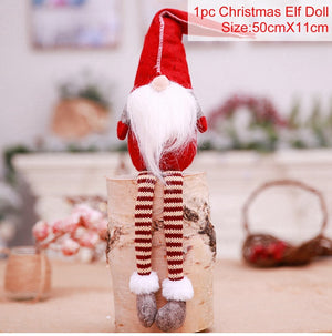 Gnome Christmas Faceless Doll Merry Christmas Decorations For Home 2023 Cristmas Ornament Xmas Navidad Natal Gifts New Year 2024 acacuss