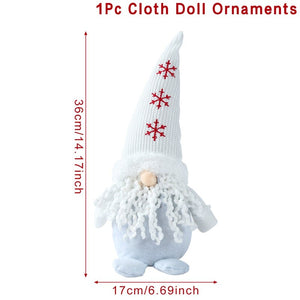 Gnome Christmas Faceless Doll Merry Christmas Decorations For Home Cristmas Ornament Xmas Navidad Natal New Year 2024 acacuss