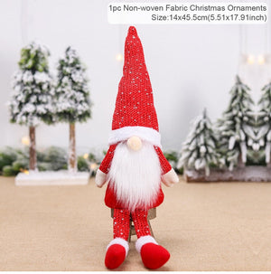 Gnome Christmas Faceless Doll Merry Christmas Decorations for Home Christmas Ornament Xmas Navidad Noel Gifts New Year 2024 acacuss