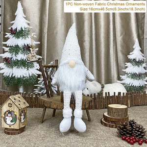 Gnome Christmas Faceless Doll Merry Christmas Decorations for Home Christmas Ornament Xmas Navidad Noel Gifts New Year 2024 acacuss