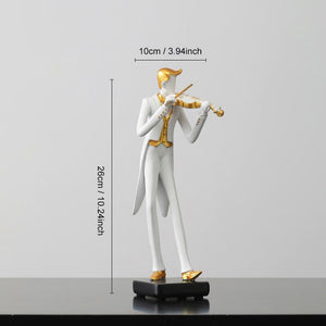 Golf Human Statue Resin Art Creative Sculpture Office Decor Accessories Modern Craft Cabinet Tabletop Figurines Home Decoration acacuss