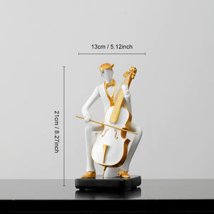 Golf Human Statue Resin Art Creative Sculpture Office Decor Accessories Modern Craft Cabinet Tabletop Figurines Home Decoration acacuss