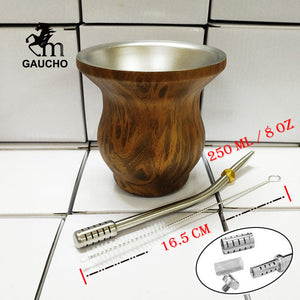 Gourds Hot Cleaning Filter Mate Removable 1 Insulation Yerba Oz Include Cup Pc/lot 8 Heat Brush Argentina Stainless Straw acacuss