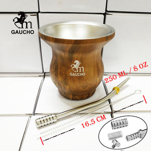 Gourds Hot Cleaning Filter Mate Removable 1 Insulation Yerba Oz Include Cup Pc/lot 8 Heat Brush Argentina Stainless Straw acacuss