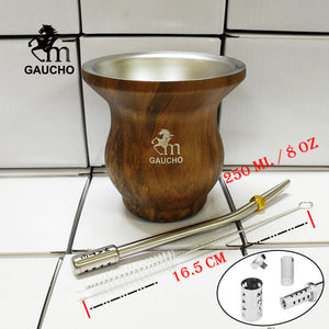Gourds Hot Cleaning Filter Mate Removable 1 Insulation Yerba Oz Include Cup Pc/lot 8 Heat Brush Argentina Stainless Straw acacuss