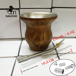 Gourds Hot Cleaning Filter Mate Removable 1 Insulation Yerba Oz Include Cup Pc/lot 8 Heat Brush Argentina Stainless Straw acacuss