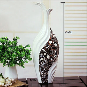 ACACUSS MID Century Modern Decor sculpture VASE Nordic Minimalist Decorative Ornaments Flower Arrangement - Table centerpiece housewarming - ACACUSS
