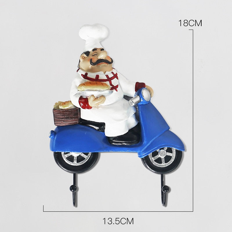 Statuen Home Wohnzimmer Dekoration Kawaii Zimmer Harz Hook Up Skulpturen Figuren für Innen Chef Ornamente Home Decor Craft