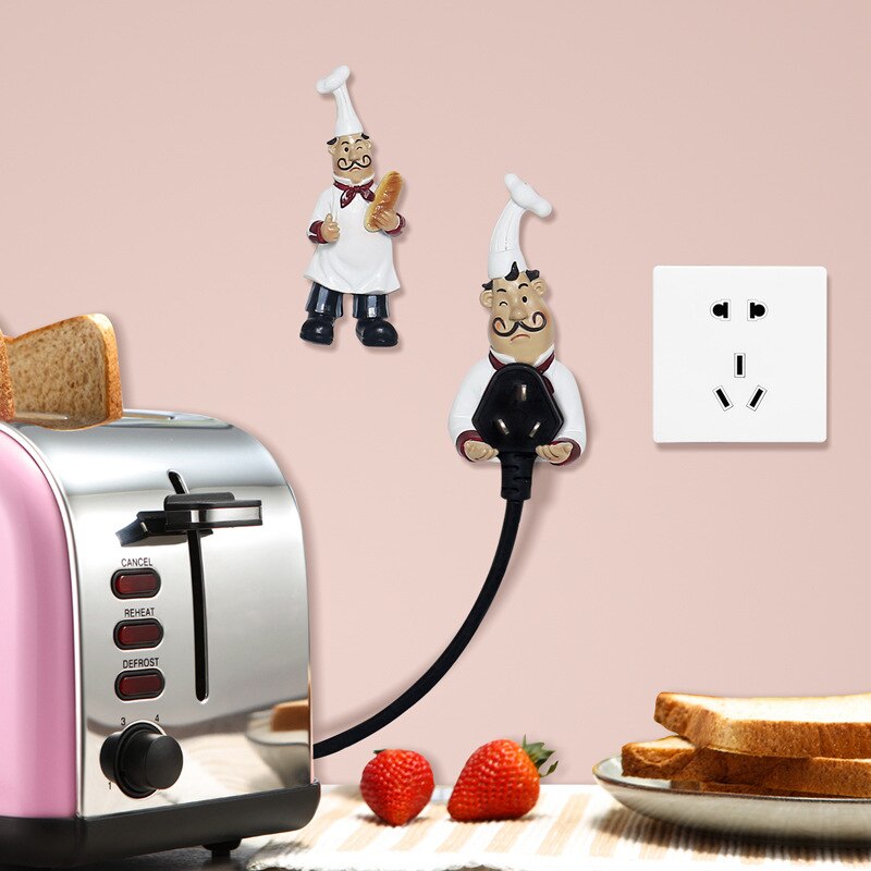 Statuen Home Wohnzimmer Dekoration Kawaii Zimmer Harz Hook Up Skulpturen Figuren für Innen Chef Ornamente Home Decor Craft