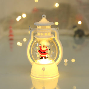 HZZKZZ Christmas Ornaments LED Lantern Light Santa Claus Merry Christmas Decorations for Home 2023 Xmas Navidad Noel Gift acacuss