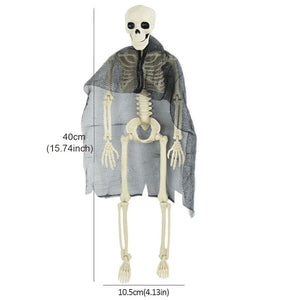Halloween Decoration Horror Skeleton Fake Human Bats rat spider Animal Skeleton Halloween Haunted Home Horror Prop Ornament Toys acacuss