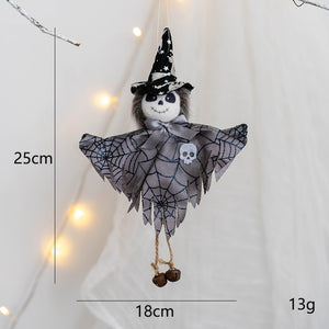 Halloween Decoration Pumpkin Ghost Witch Black Cat Pendant Bar Haunted House Hanging Oranment Happy Halloween Day Ghost Festival acacuss