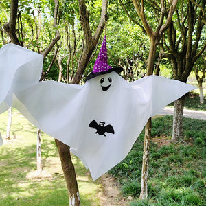 Halloween Fabric Ghost - Halloween Hanging Spooky Ghost Props For Indoor And Outdoor Decorations decoración hogar 2023 acacuss
