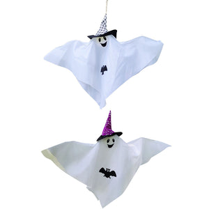 Halloween Fabric Ghost - Halloween Hanging Spooky Ghost Props For Indoor And Outdoor Decorations decoración hogar 2023 acacuss
