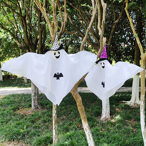 Halloween Fabric Ghost - Halloween Hanging Spooky Ghost Props For Indoor And Outdoor Decorations decoración hogar 2023 acacuss