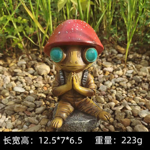 Halloween Garden Ornaments Alien Statues Garden Fairy Garden Decorations Home Accessories Resin Crafts home accessories acacuss