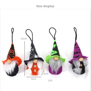 Halloween Gnome Plush Halloween Decoration for Home Handmade Faceless Dolls Gnome Ornaments Cute Elf Scandinavian Tomte Gnomes acacuss